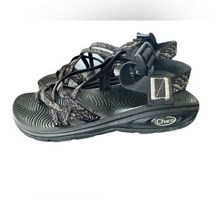 Chaco Z Strap Sandals Women’s 6 Black Gray Hiking Outdoor Comfort